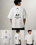 Custom Oversized Cotton T-Shirt (220 GSM)